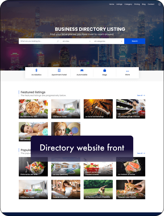 Atlasjoy - Business Directory Listing - Feature showcase 3