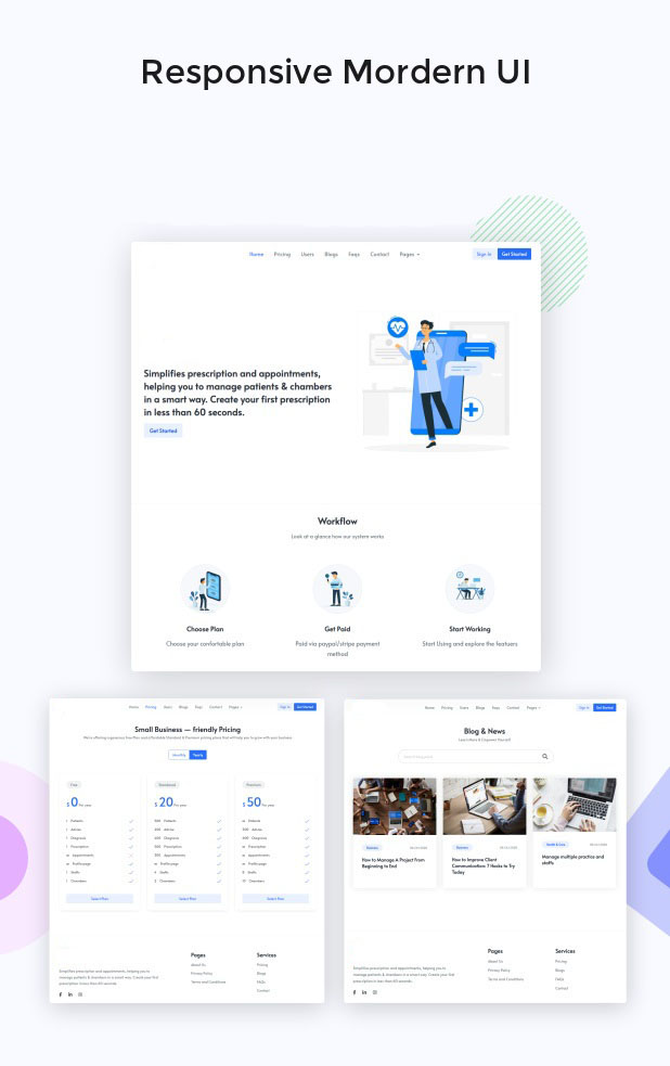 DoctorMoxie - SaaS Doctors Chamber, Prescription & Appointment Software (With Zoom Appointments) - Feature showcase 6