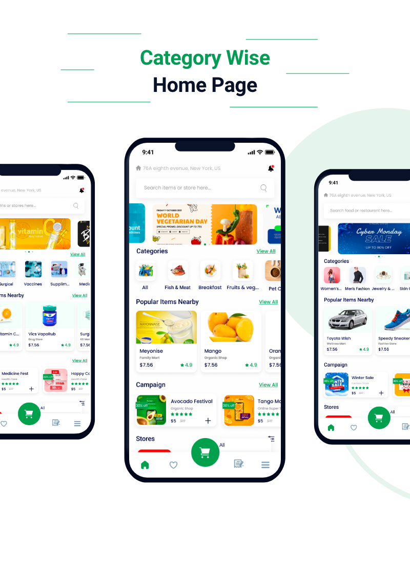 DixieDaily - Dunzo Clone - Multi-Vendor Delivery Platform with Customer, Store & Driver Apps - Feature showcase 4