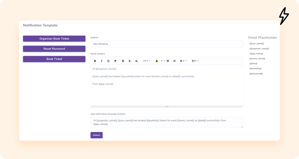 BookMyEvent - Event Booking & Management System with Website & Web Panels (SaaS) - Feature showcase 15
