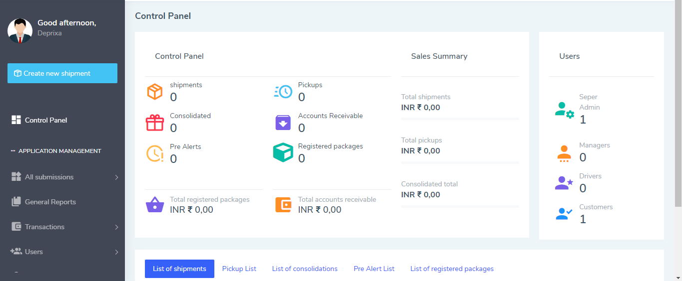 EverDeliver - Advanced Courier & Logistics System - Feature showcase 2