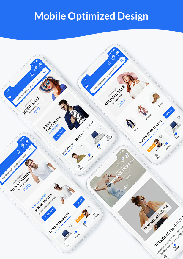 Buyyu - Fashion & Lifestyle eCommerce Platform with Mobile App - Feature showcase 1