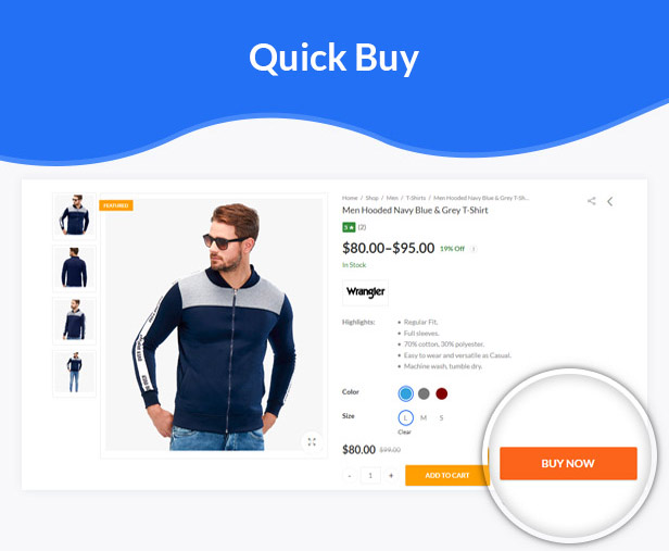 Buyyu - Fashion & Lifestyle eCommerce Platform with Mobile App - Feature showcase 6