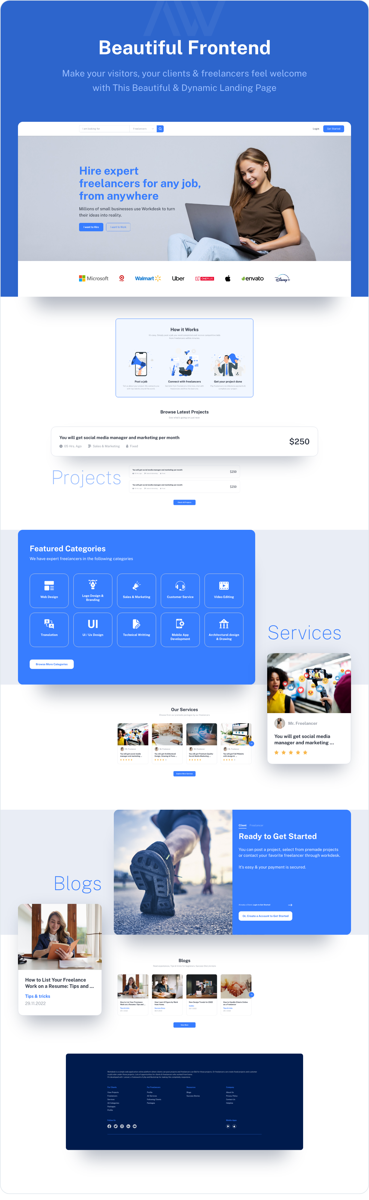 Bold Jobs - Freelancer Job Board System - Feature showcase 1