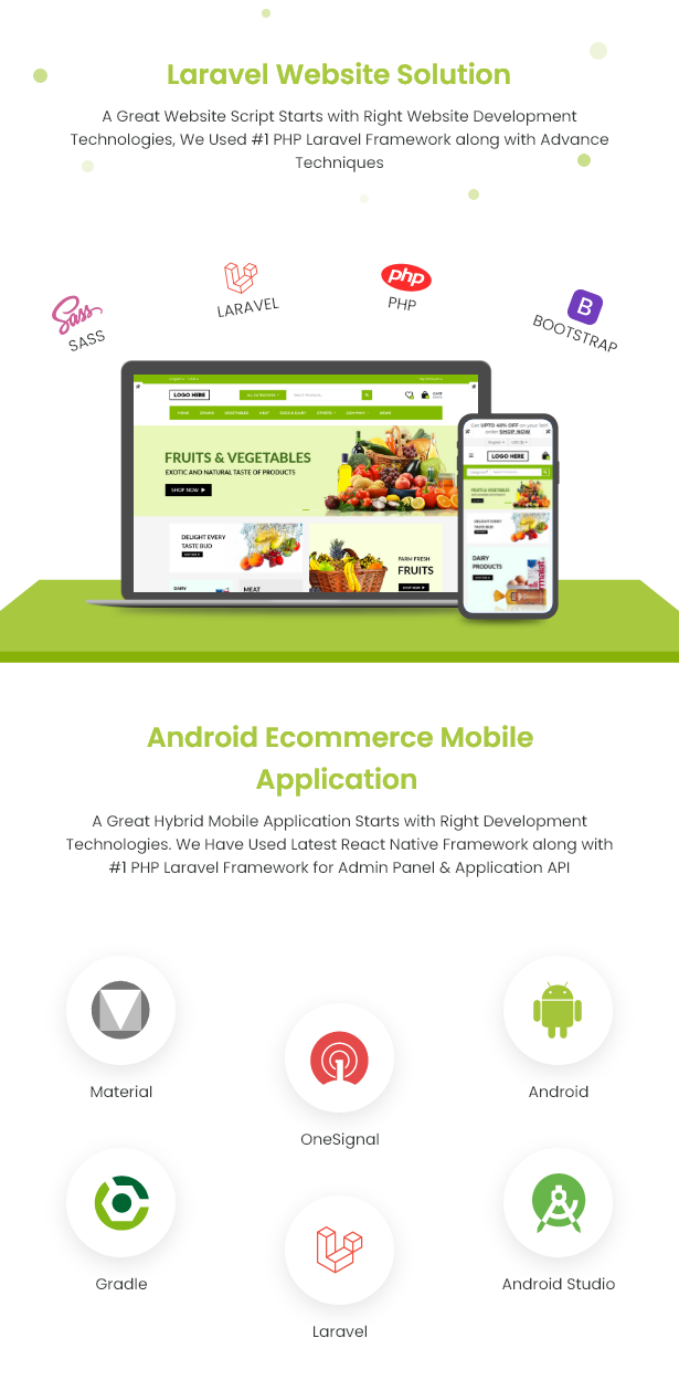 Farm Grocery Mobile App