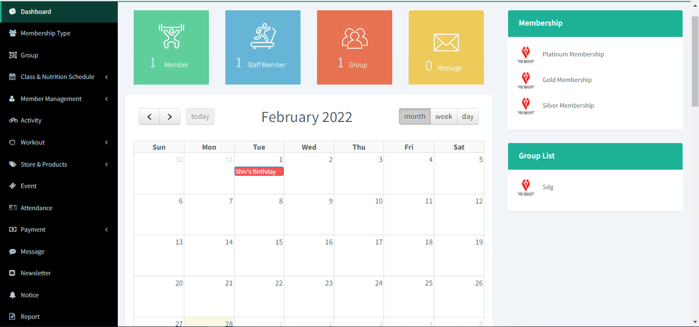 GymCuts - Gym Management System - Feature showcase 4