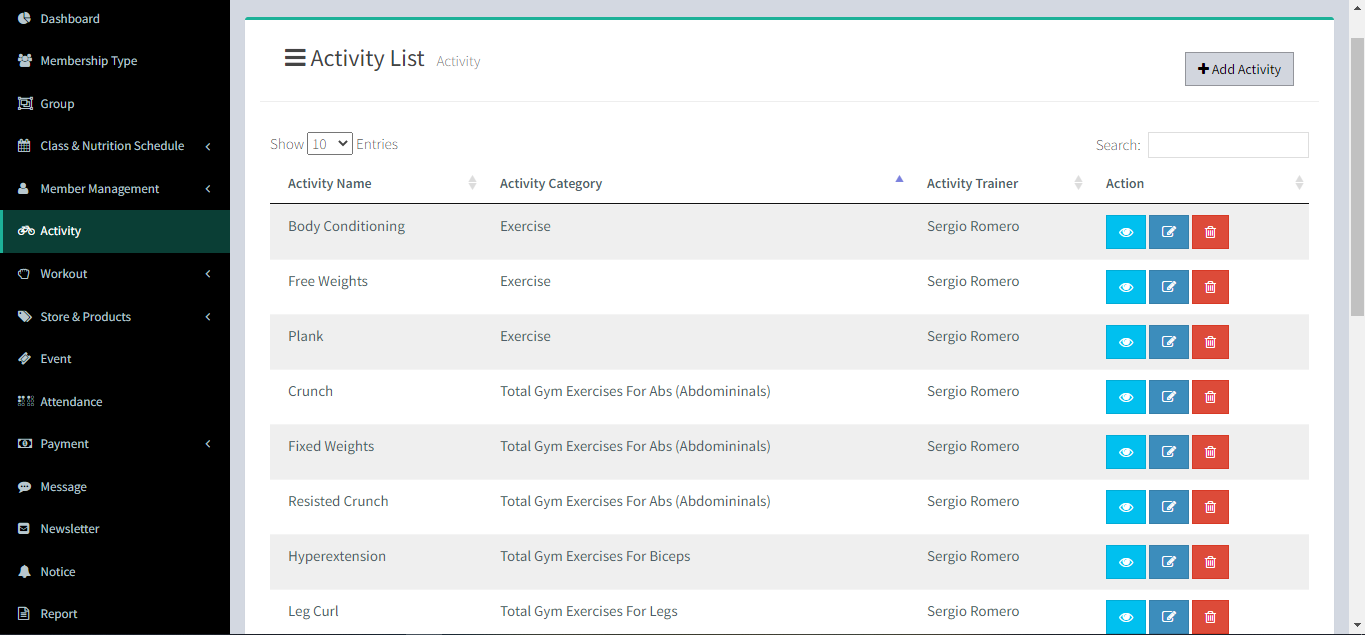 GymCuts - Gym Management System - Feature showcase 5