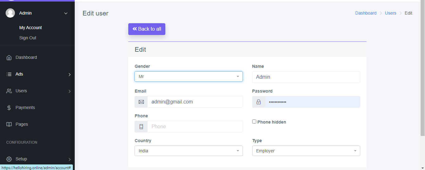 Hello Hiring - Job Portal based on Geolocation - Feature showcase 9
