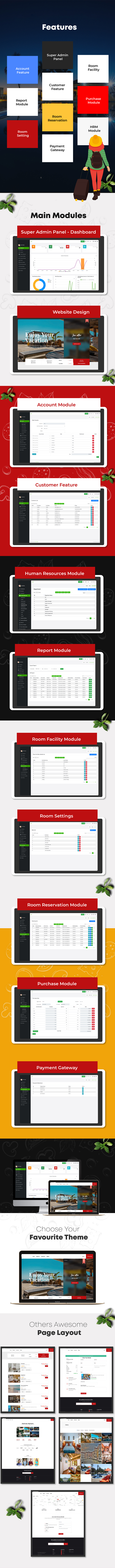 HotelElf - Hotel Management System - Feature showcase 1
