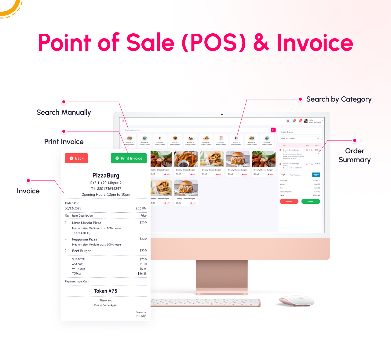 Lilplates - Restaurant Food Delivery & POS System with Admin & Driver Apps - Feature showcase 6