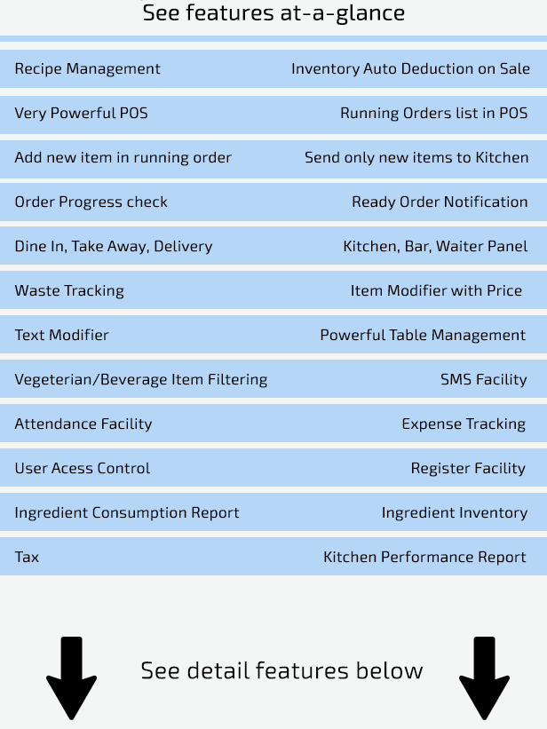 Mexicata - Complete Restaurant POS - Feature showcase 2