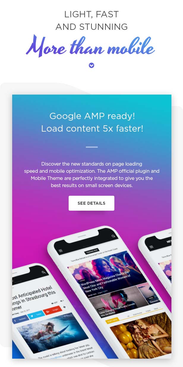 Newsshelf - News Portal with Android and iOS Mobile Apps - Feature showcase 1