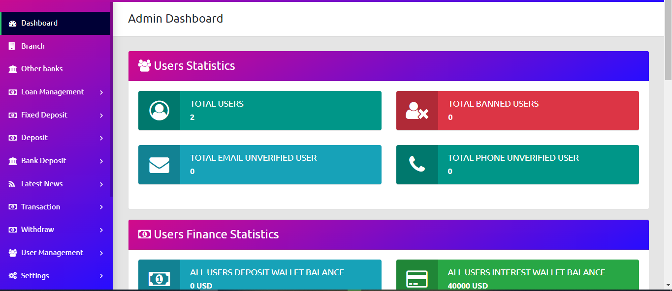Bankovia - Online Banking With DPS & Loan - Feature showcase 47