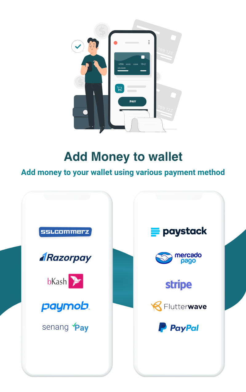 Payisle - PayTm Clone - Digital Wallet App - Feature showcase 7