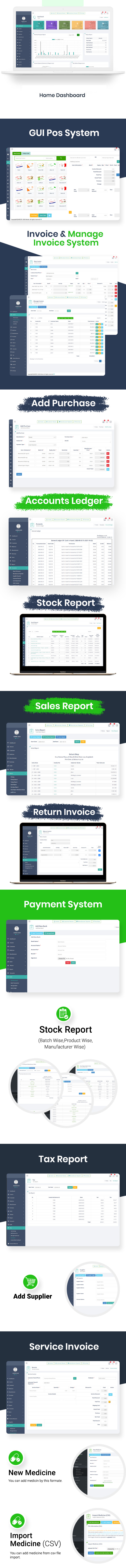 Phroma - Pharmacy Management System - Feature showcase 1
