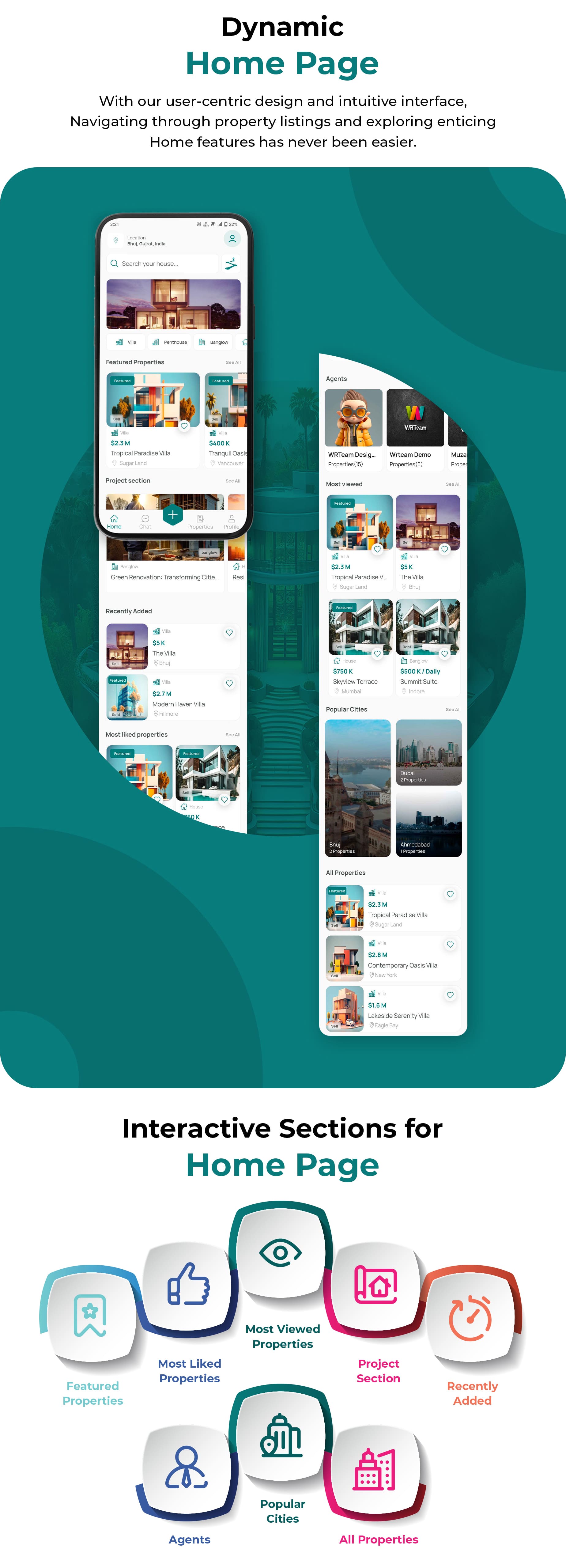 RealtorStack - Real Estate Property Buy-Rent-Sell Platform - Feature showcase 3