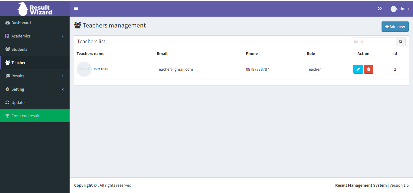 Result Wizard Screenshot 3