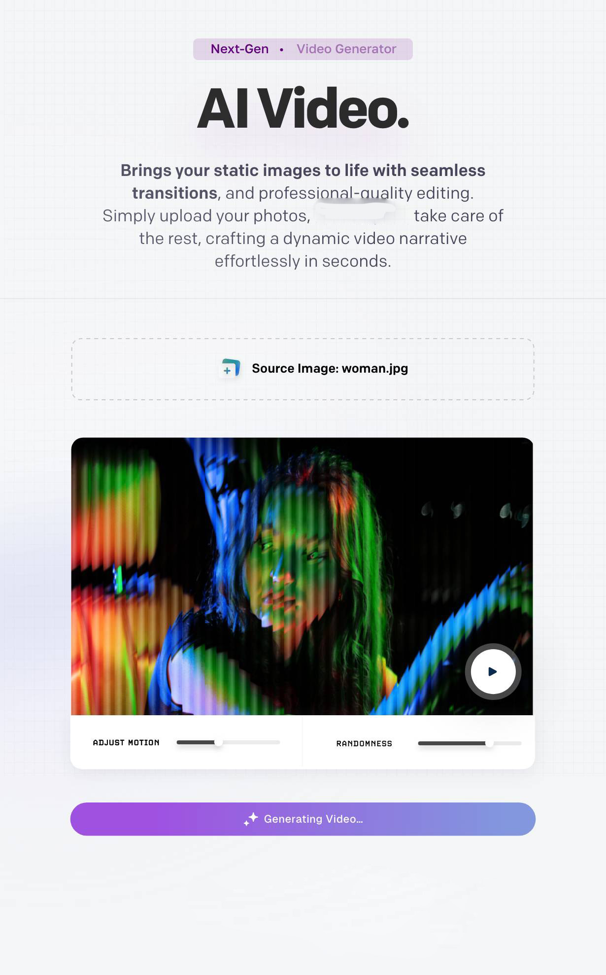 WriteTalent - Video Generator Desc