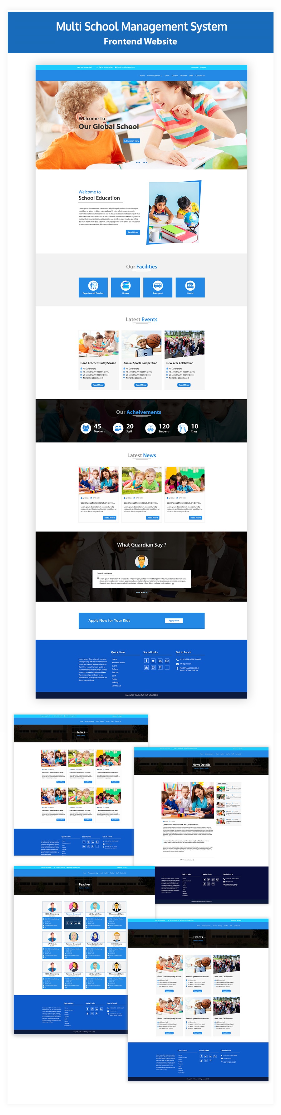 School Silo - Multi-School Management System - Feature showcase 2