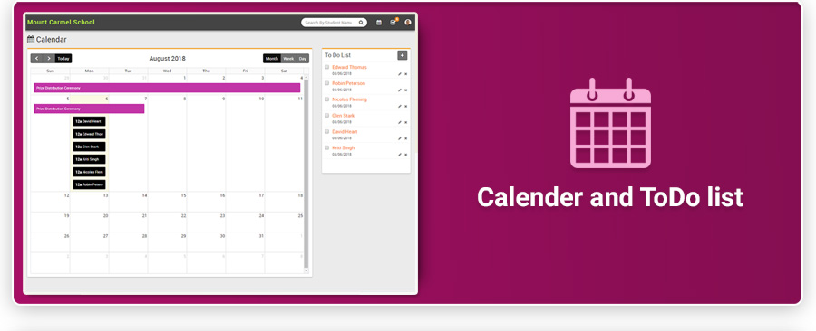 SchoolFare - Best School Management System with Android app - Feature showcase 18