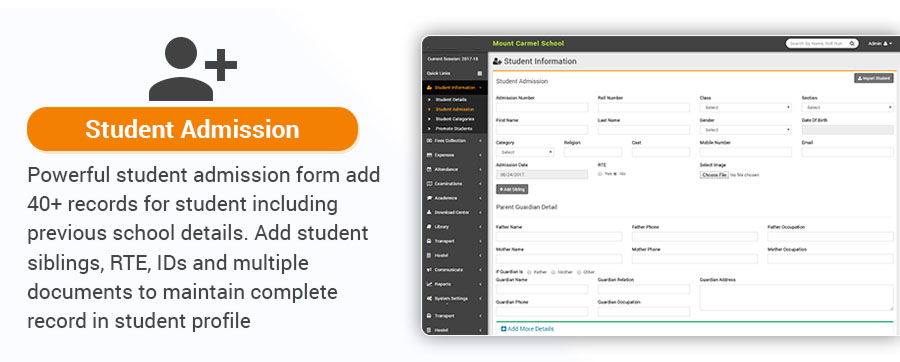 SchoolFare - Best School Management System with Android app - Feature showcase 30