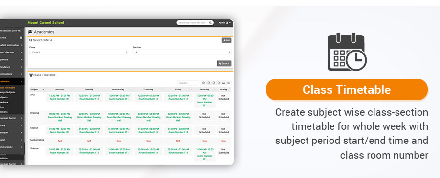 SchoolFare - Best School Management System with Android app - Feature showcase 49