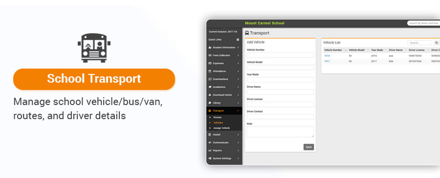 SchoolFare - Best School Management System with Android app - Feature showcase 54