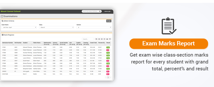 SchoolFare - Best School Management System with Android app - Feature showcase 63