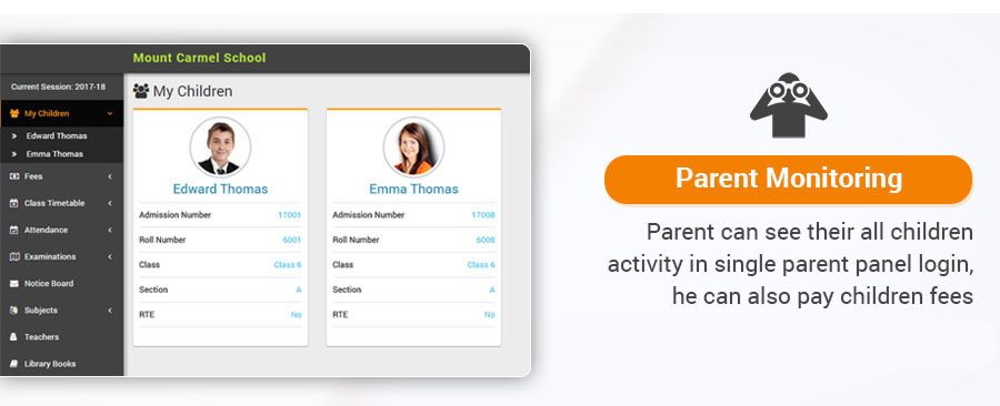 SchoolFare - Best School Management System with Android app - Feature showcase 72