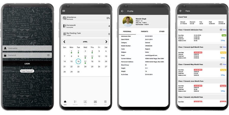 SchoolFare - Best School Management System with Android app - Feature showcase 84