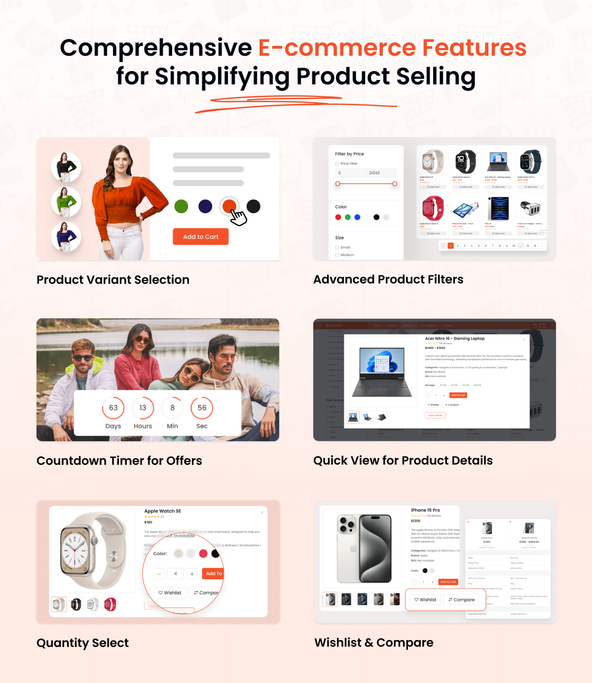 Shopping Spark - Ecommerce Shopping Platform - Feature showcase 3