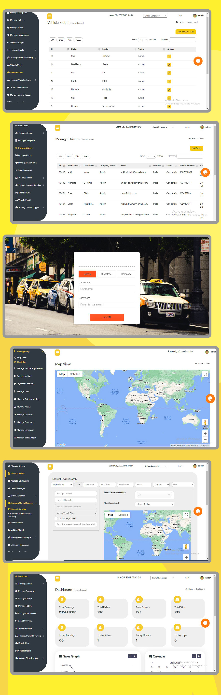 Taxiful - On Demand Taxi & Cab Booking Mobile apps for Customer & Driver - Ola, Uber, Rapido Clone - Feature showcase 3