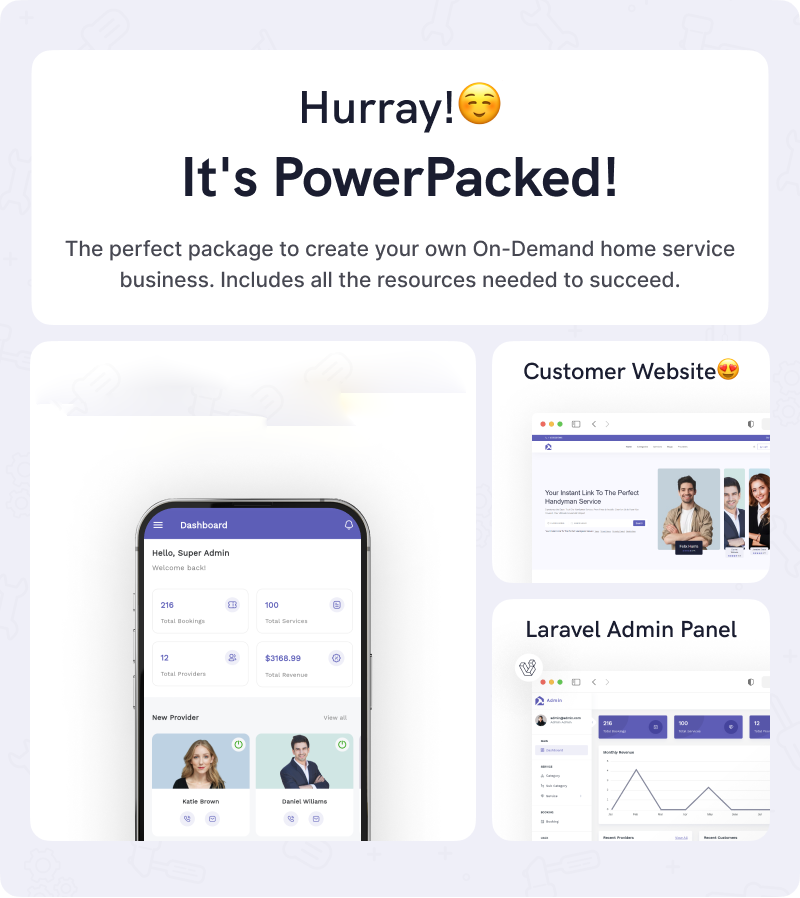 Urban Better - Home Services, Business Listing, Handyman Booking App - Feature showcase 2