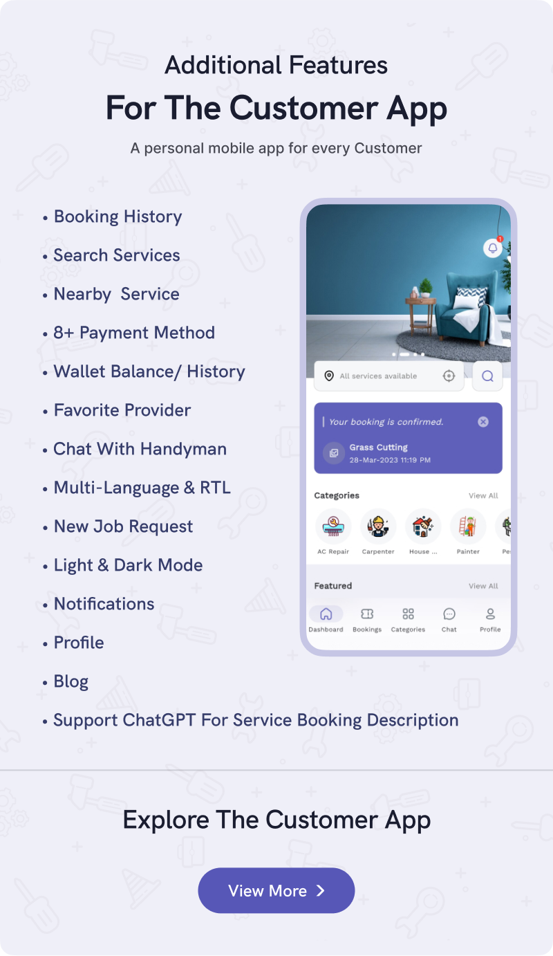 Urban Better - Home Services, Business Listing, Handyman Booking App - Feature showcase 4