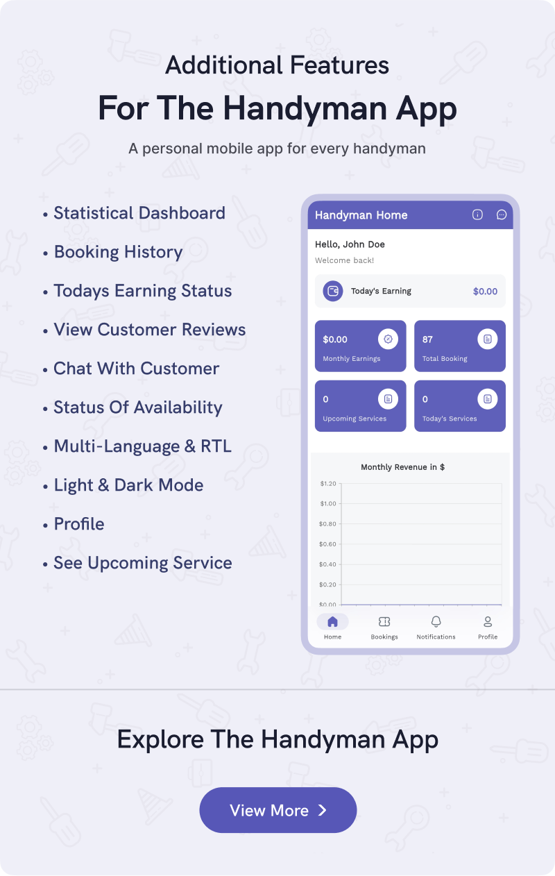 Urban Better - Home Services, Business Listing, Handyman Booking App - Feature showcase 6
